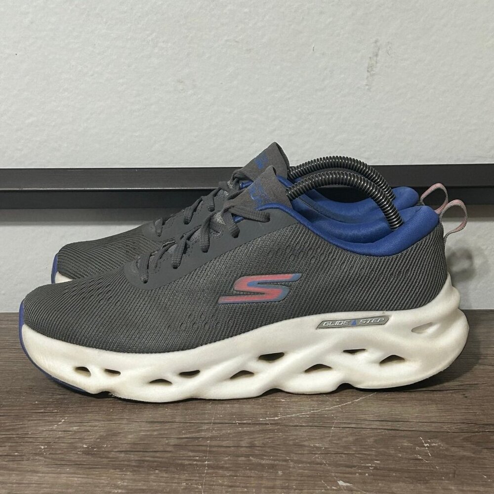 Skechers Go Run Glide Step Max Women’s Athletic Running Shoes Size 10 Gray